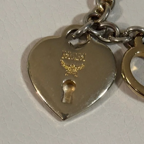 MCM lock & key keychain/bag charm - Picture 5 of 6